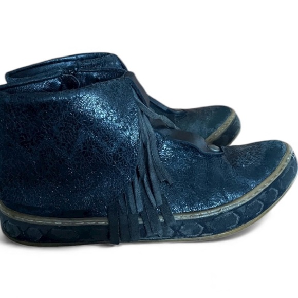 Free People Vega Moccasin Fringe Ankle Boots - Picture 4 of 7